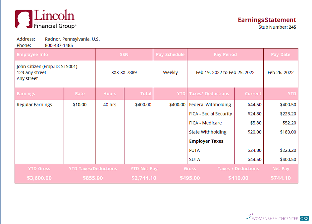Download USA insurance company employee sheet template in Word and PDF format, version 2 Photoshop template